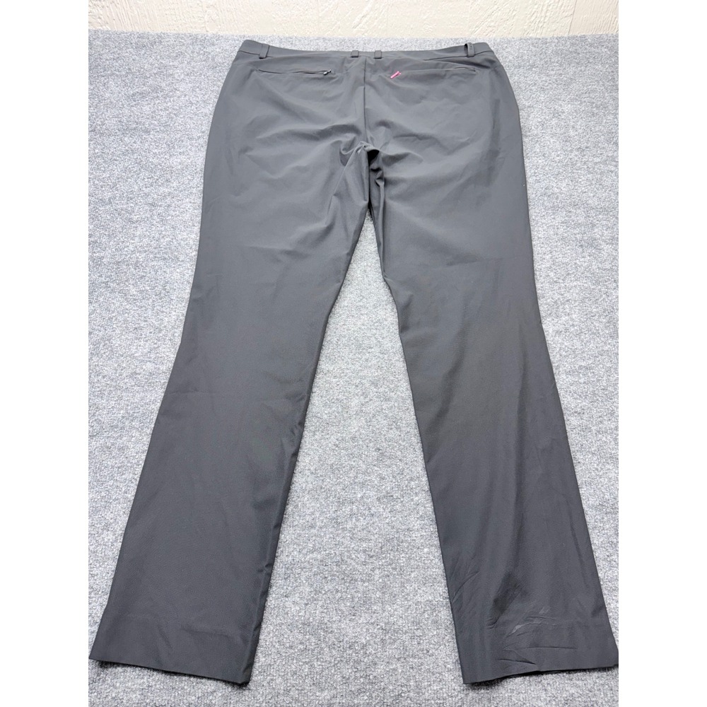G/FORE Mens Black Performance Golf Pants Tapered Fit 40/34 Stretch - Picture 9 of 9